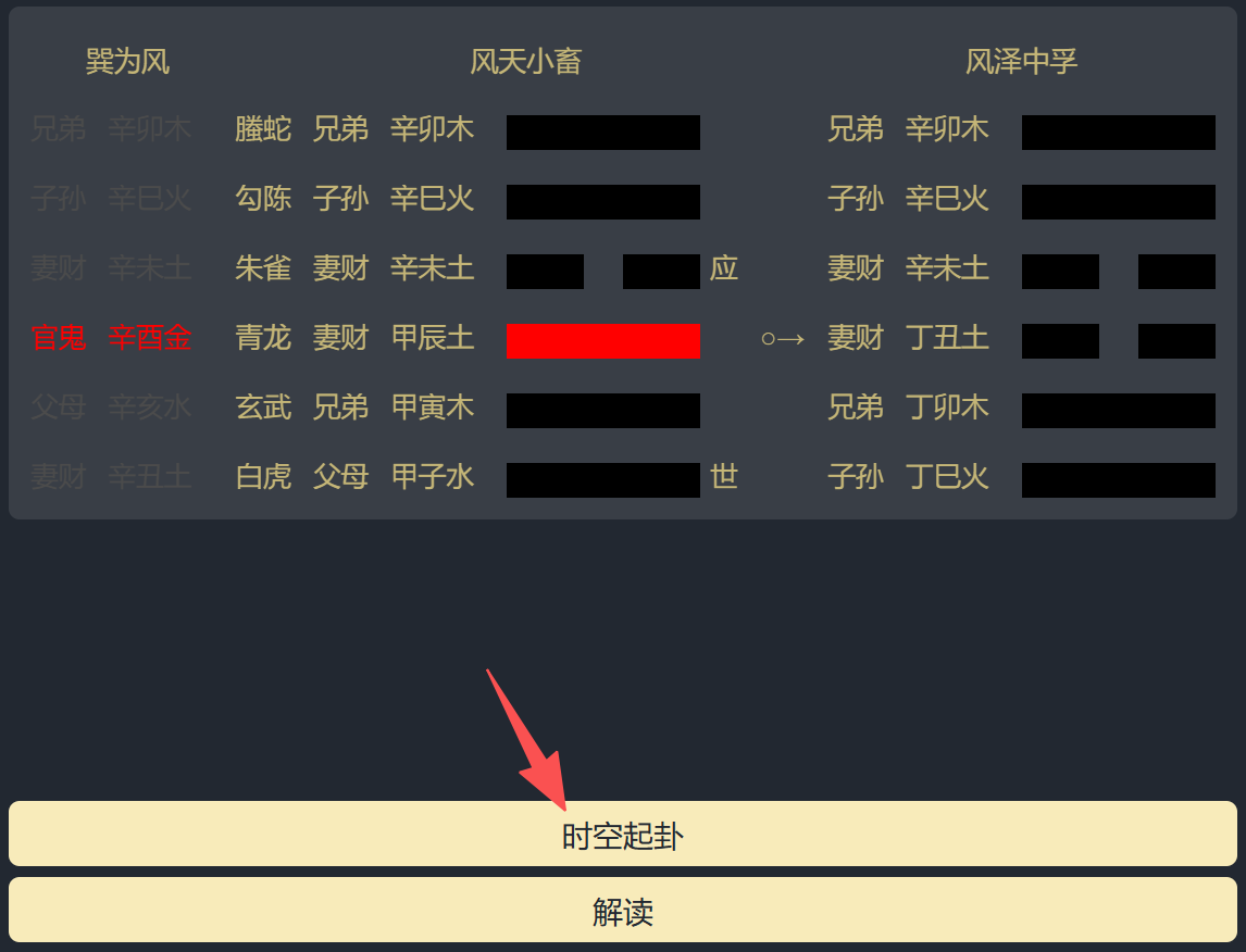 时空起卦